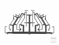 Hädl 912006-01 - TT - Zurüstteile für Güterwagen Typ 6, braun